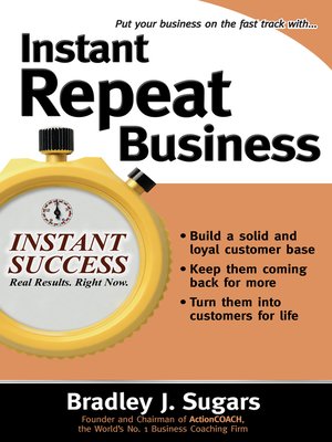 cover image of Instant Repeat Business